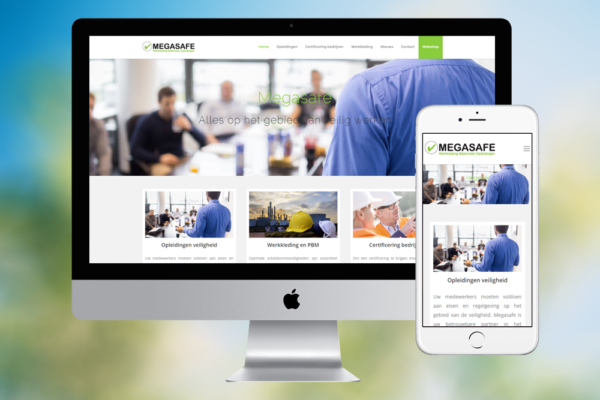 Nieuwe website Megasafe!